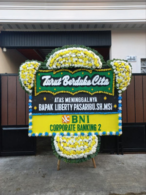 Papan Bunga Duka di Teritip