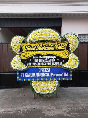 Papan Bunga Duka di Teritip