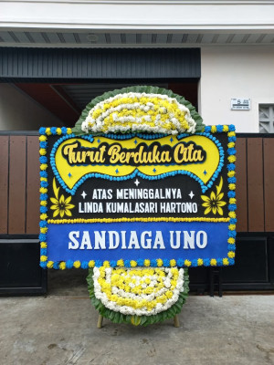 Papan Bunga Duka di Teritip
